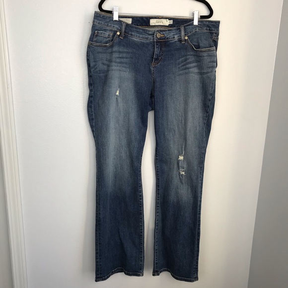 torrid Denim - Torrid | Distressed Relaxed Bootcut Jeans